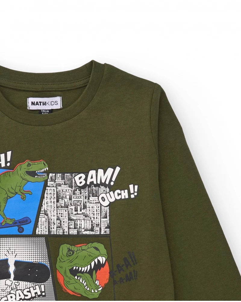 camiseta-de-manga-larga-negra-con-diseno-cat-walk-para-nina (2)