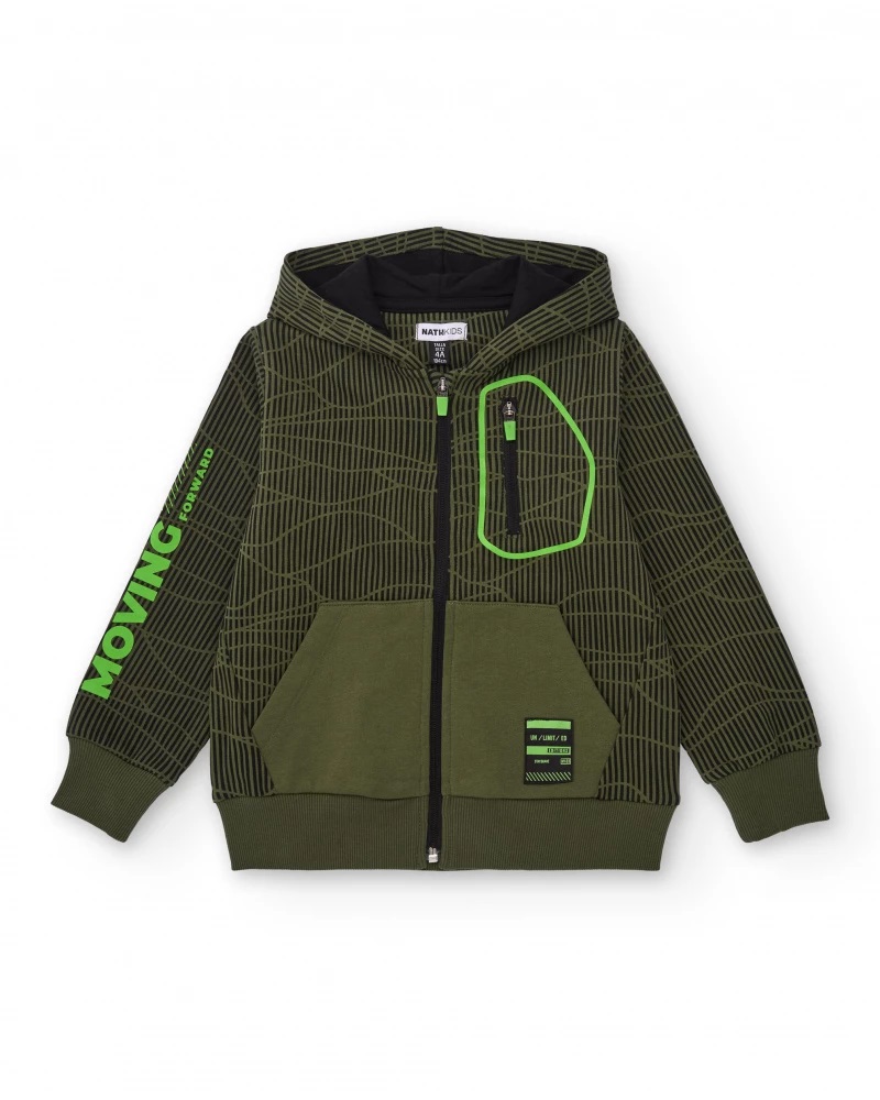sudadera-con-capucha-para-nino-en-verde-con-estampado-grafico-y-detalles-en-neon