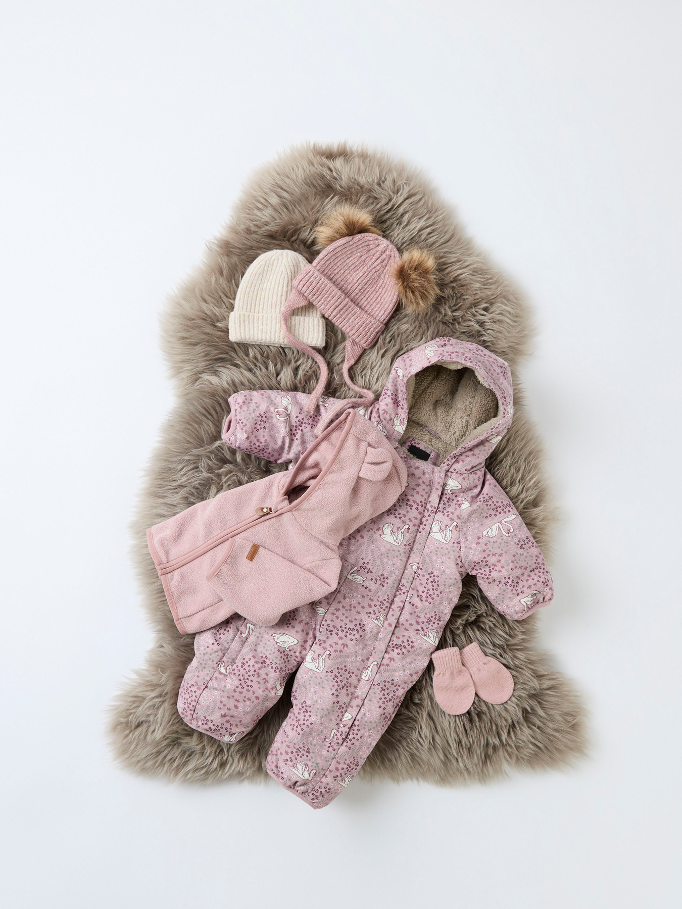 Chaqueta polar Nbnmeeko Woodrose - Imagen 4