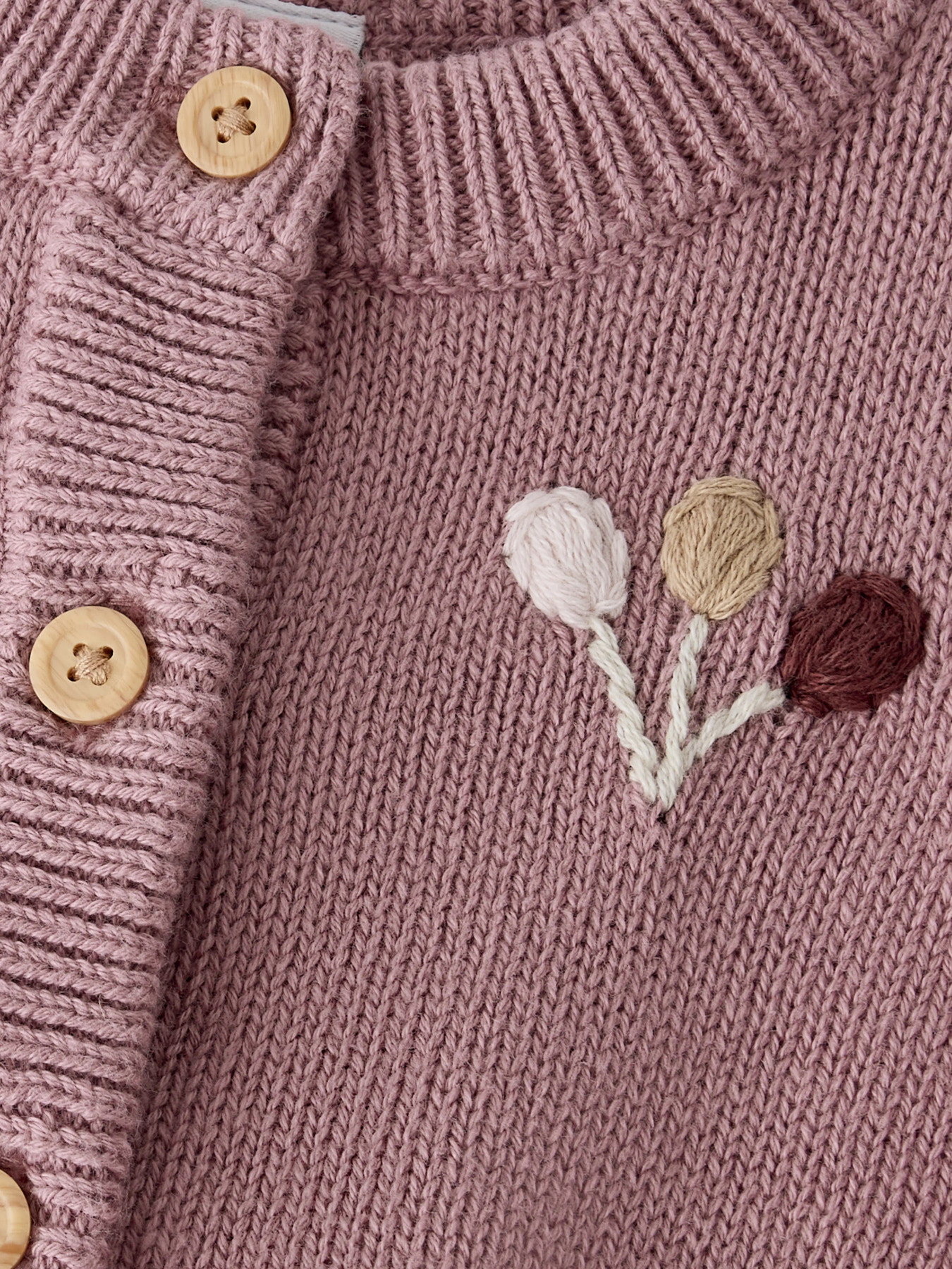 Chaqueta punto Nbfnanny lilas - Imagen 3