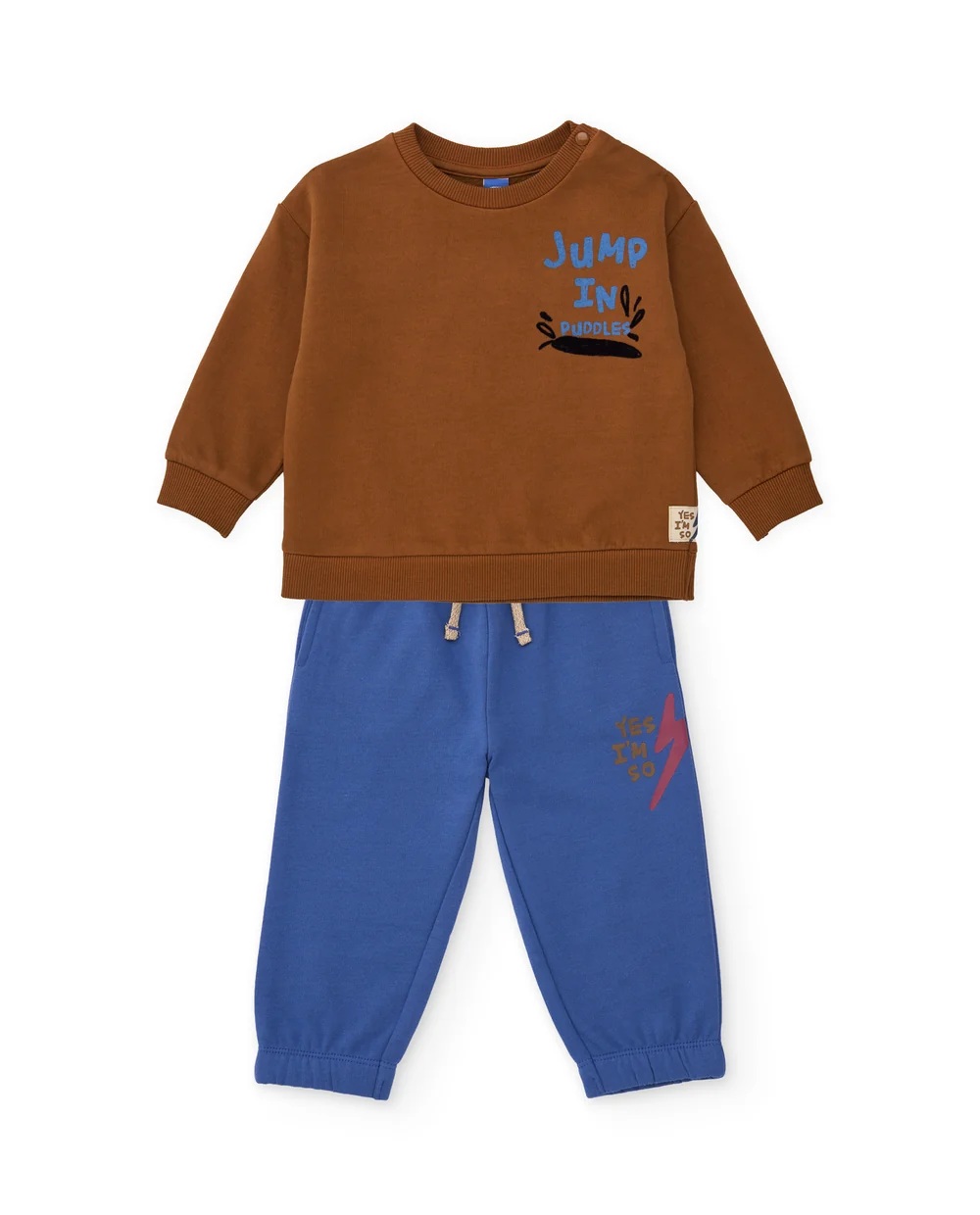 Sudadera y pantalon felpa my garden