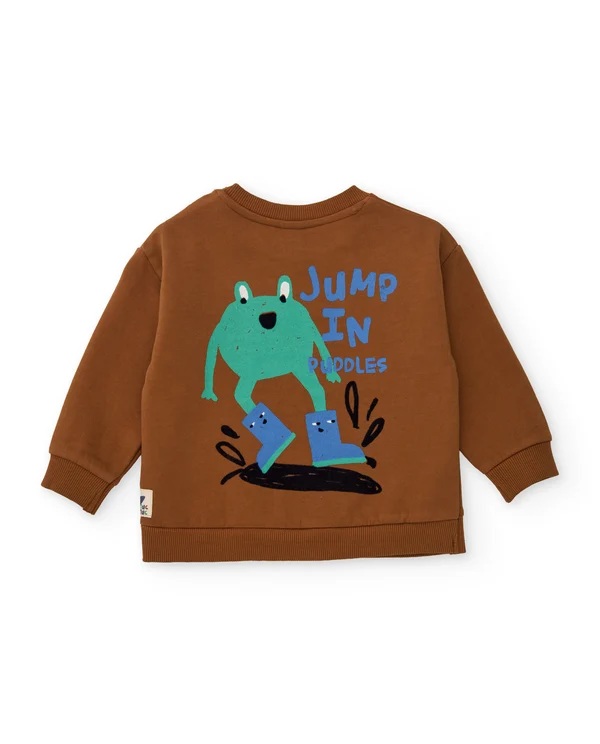Sudadera y pantalon felpa my garden - Imagen 2