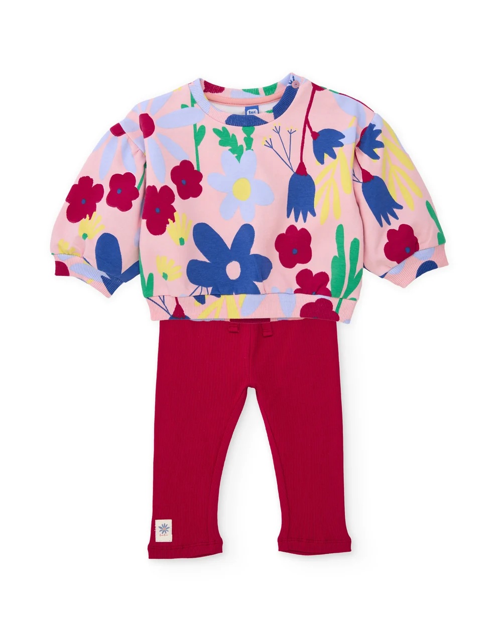 Sudadera y legging felpa blossom
