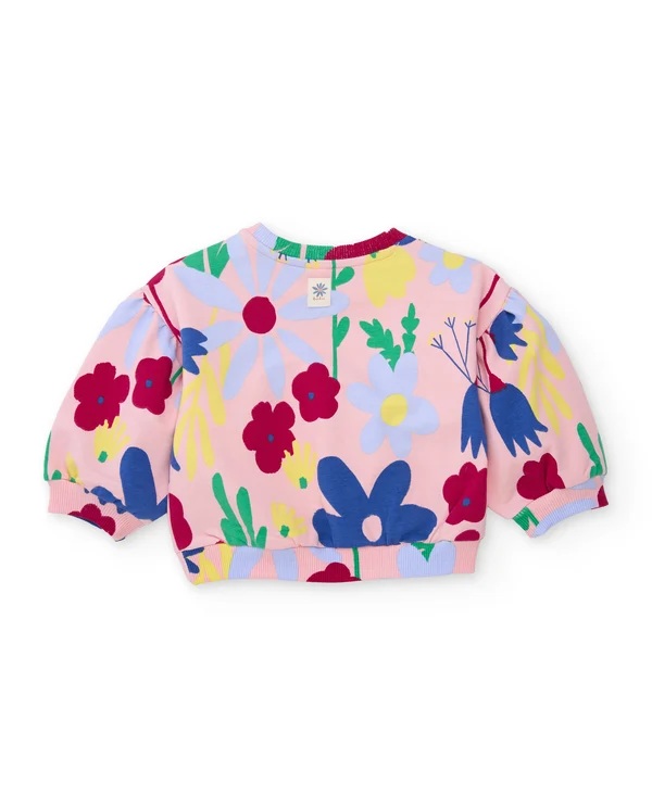 Sudadera y legging felpa blossom - Imagen 2