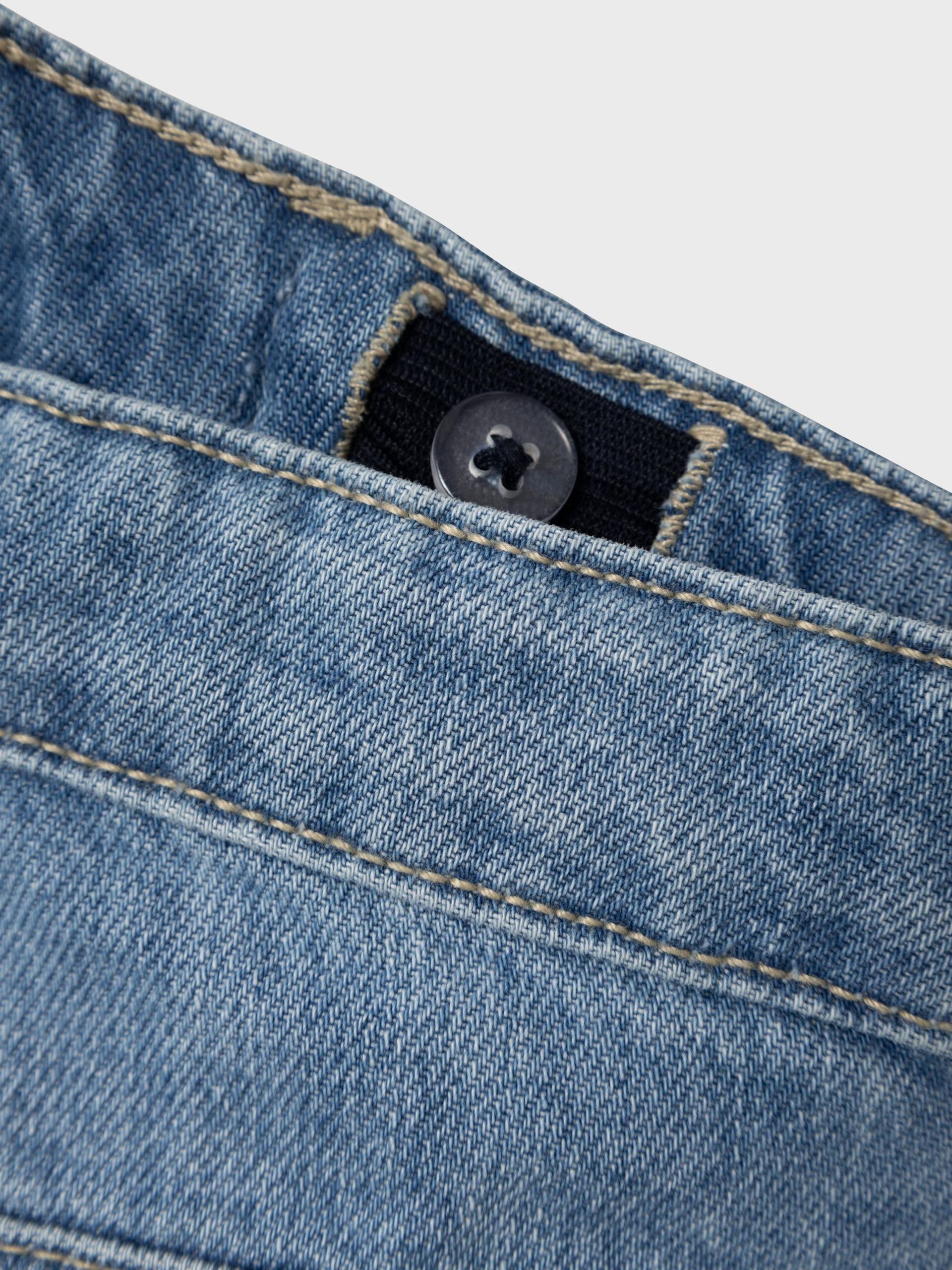 Pantalon vaquero Nkfrose medium blue - Imagen 3