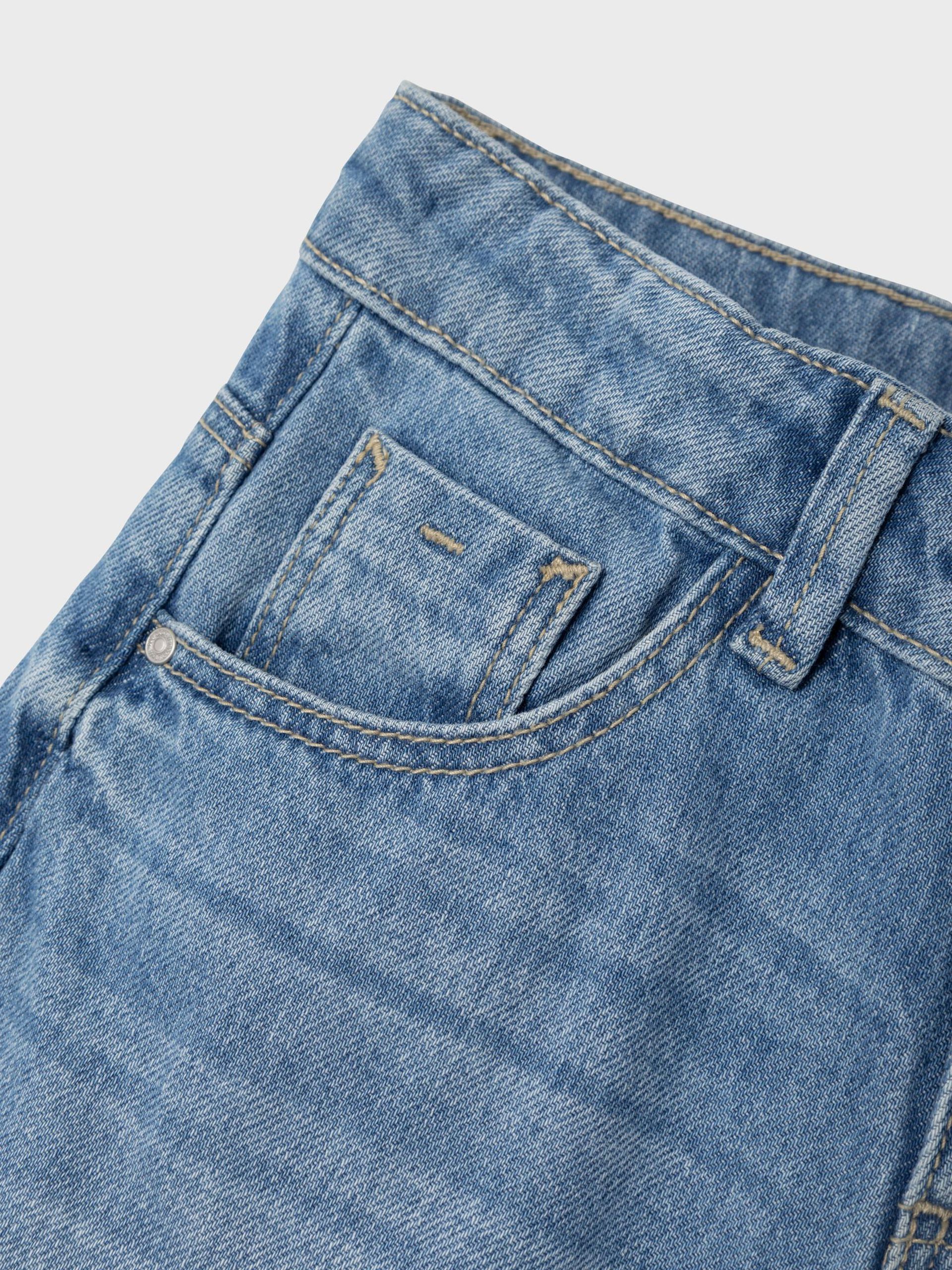 Pantalon vaquero Nkfrose medium blue - Imagen 4