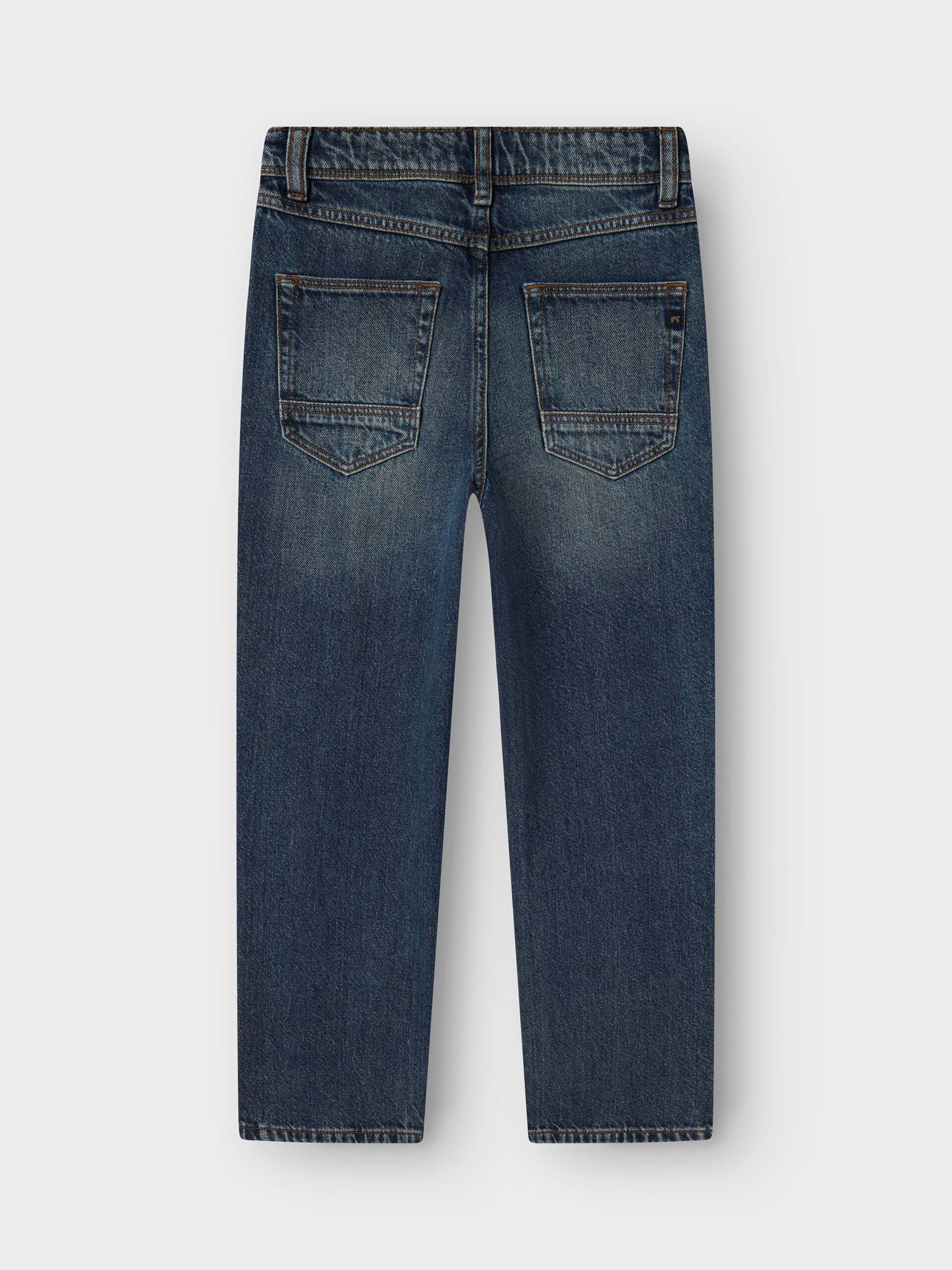 Pantalon vaquero recto Nkmryan dark blue - Imagen 2