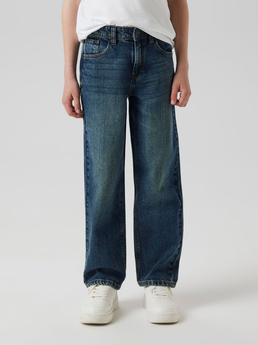 Pantalon vaquero recto Nkmryan dark blue