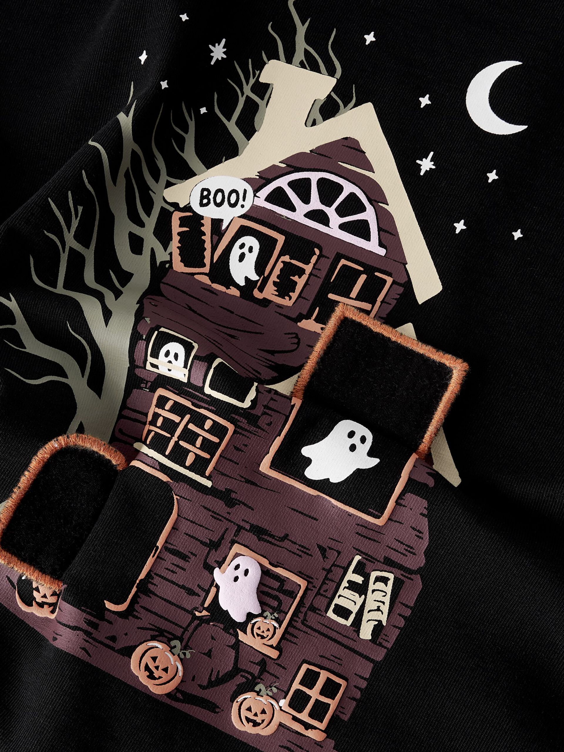 Camiseta Halloween Nmnottoline black - Imagen 3