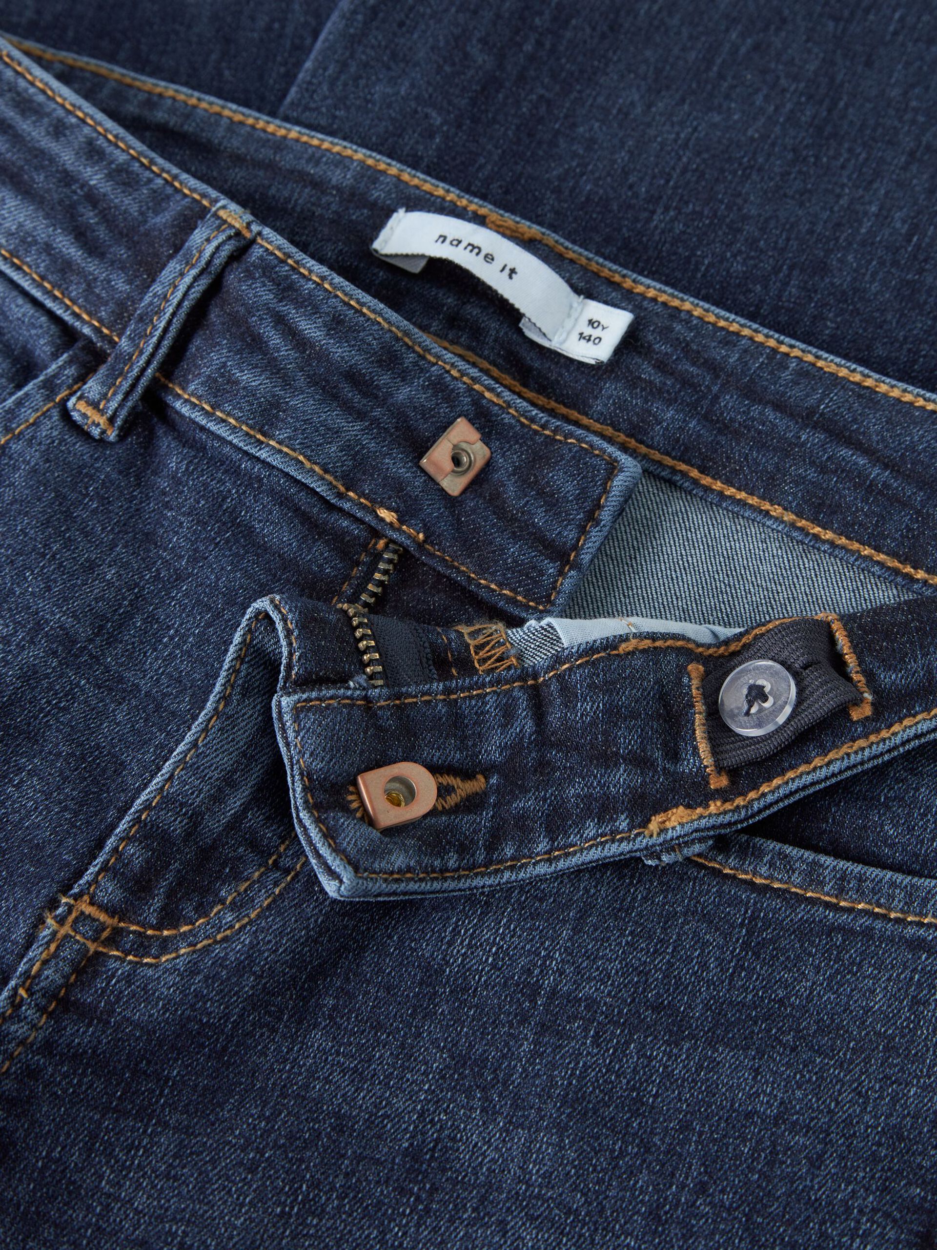 Pantalon vaquero Nkfpolly dark blue - Imagen 3